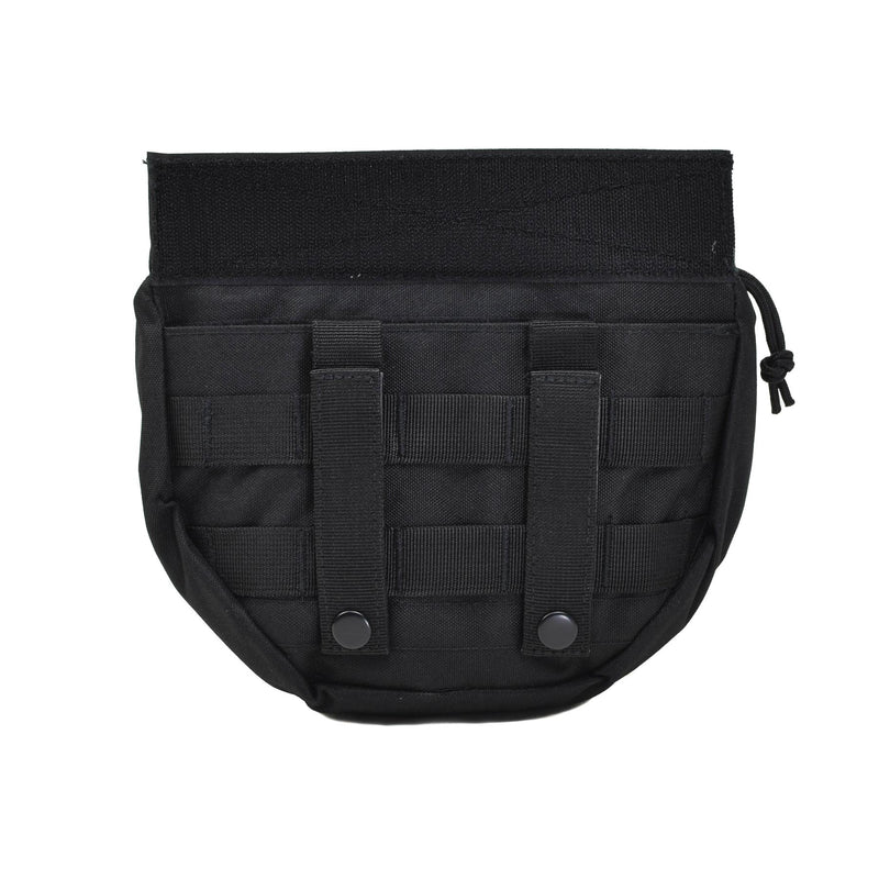 Caschetto a discesa MIL-TEC Pannello frontale della borsa tattica di tipo tattico tipo nera