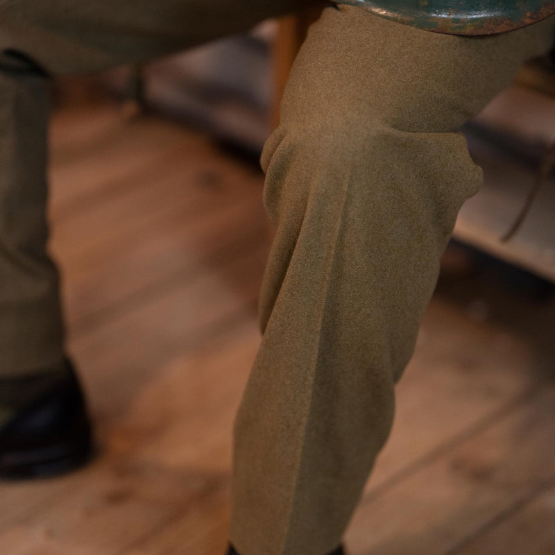 Pantaloni di lana dell'esercito italiano originali abiti per pantaloni vintage formali