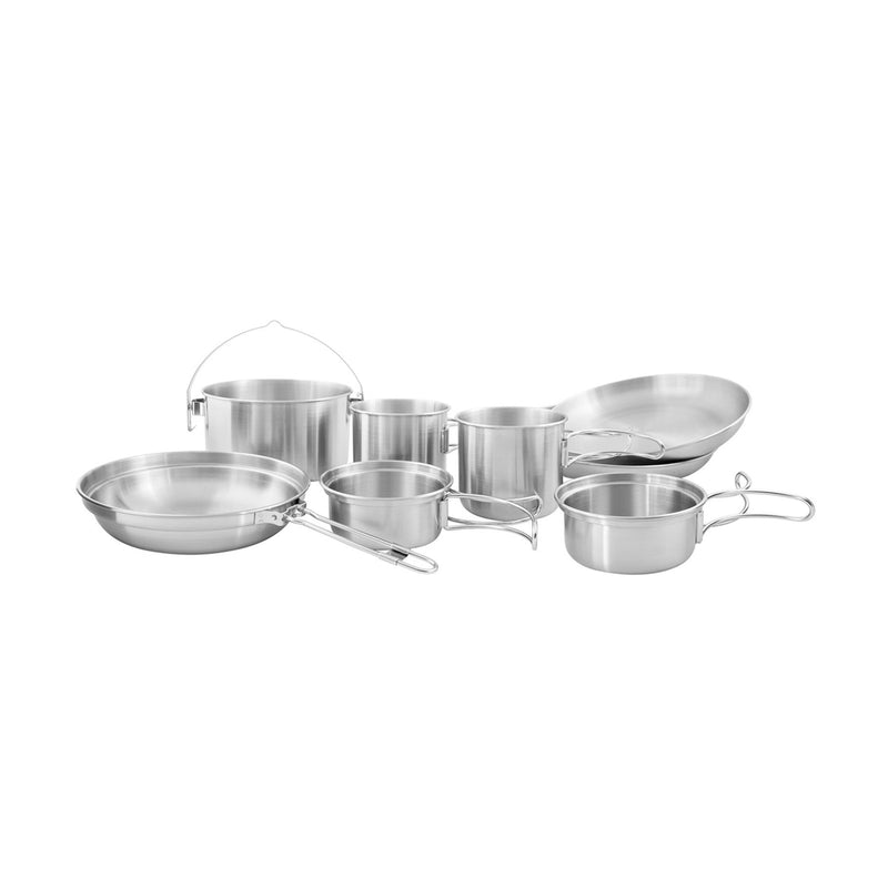 Tatonka picnic set ii 8pcs ciotola di cottura da pentole da campeggio compatto