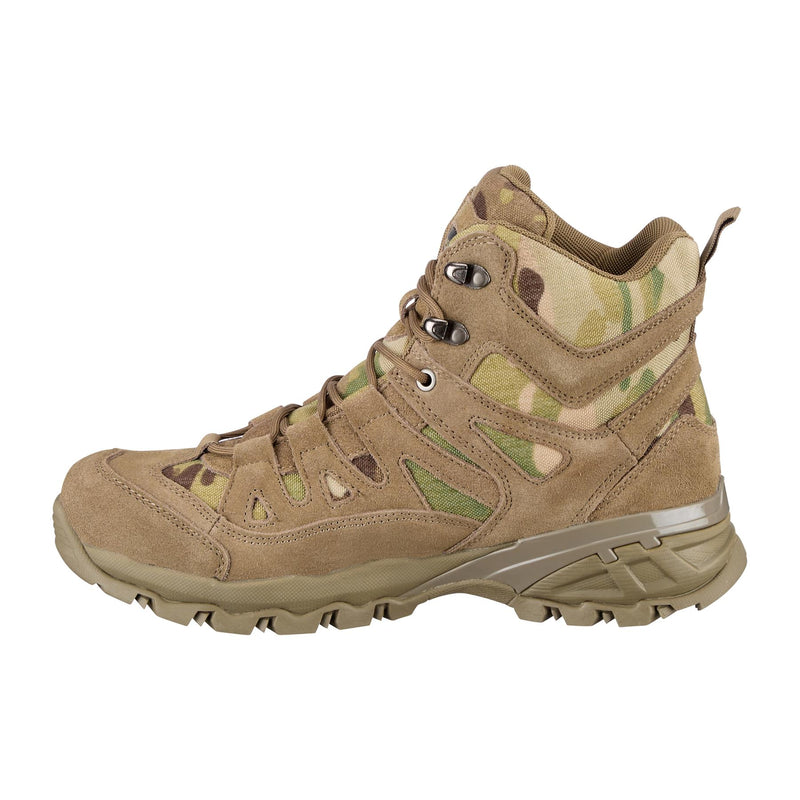 Stivali con zippato con zipping di teesar Squad Multicam Calzatura da combattimento da trekking da combattimento