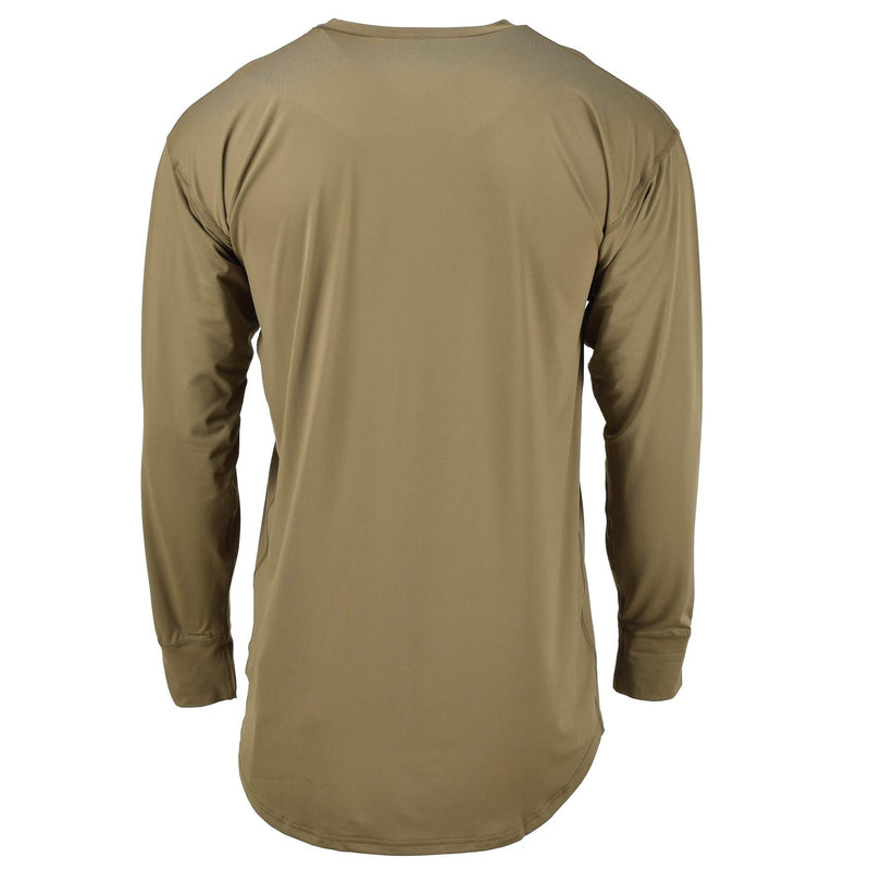 Autentico esercito britannico MTP MTP Undershirt Sumero militare marrone nuovo