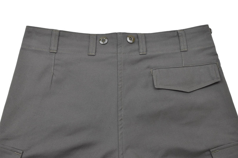 Leo Kohler Field Pants Combattimento Truppe militari Pantaloni cargo Cotone Oliva solida