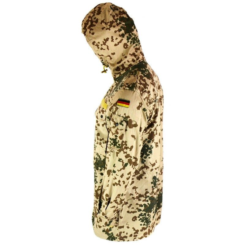 Guida giacca tedesca dell'esercito tedesco Parka Ermy Exercy Desert Combat Desert Tropic