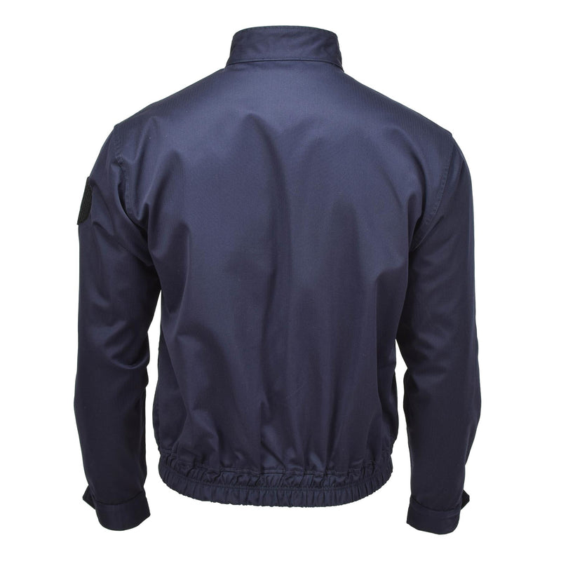 Guida vera e propria giacca di polizia militare francese Blu Solid RIPSTOP MP Shirts Nuovi