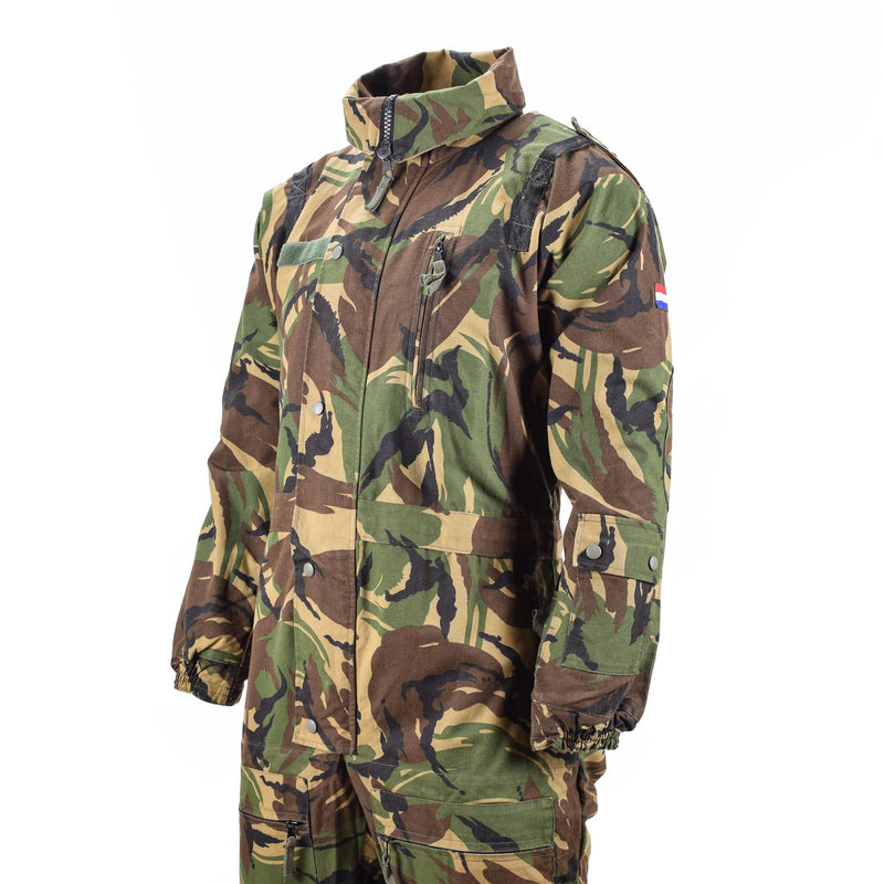 Autentica cisterna olandese in copertina per abiti militari camuffando tuta complessiva nuovo