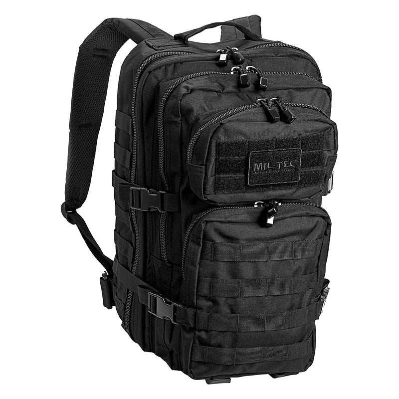 MIL-TEC U.S. ASSALT 36L Backpack Trekking Trekking Hescuking Outdoor Daypack nero