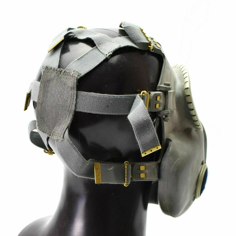 Maschera per gas militare polacco MP-4 Menolino Respiratorio Grey Olive grigio OD NUOVO