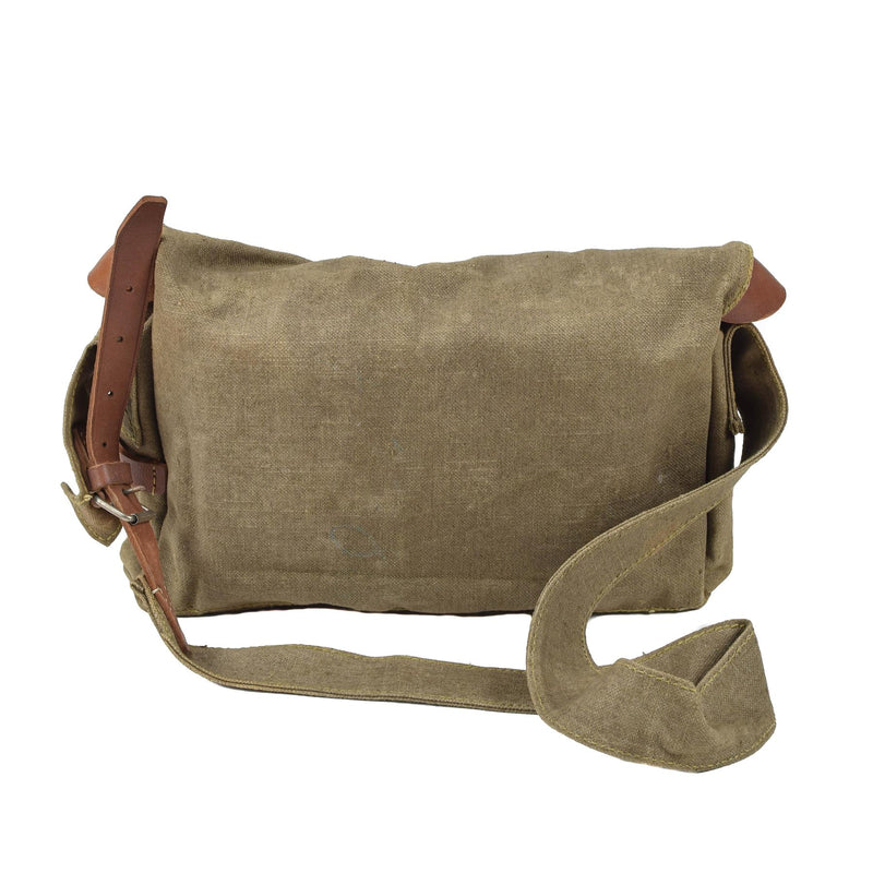 Stume da spalla militare ceca originale Calcolo di pelle di utility cingili vintage