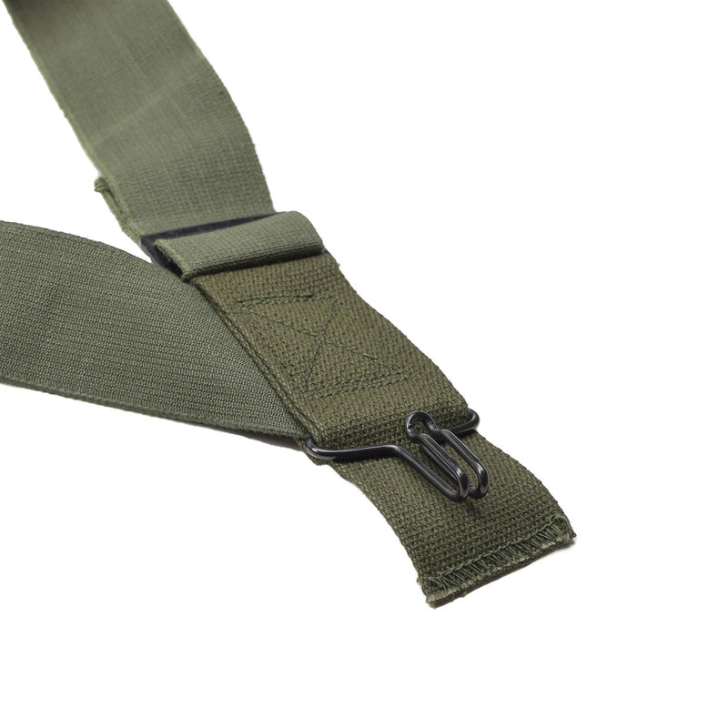 Original U.S. Military M1950 bretelle di pantaloni Bretiglie Cablatta Oliva Nuovo
