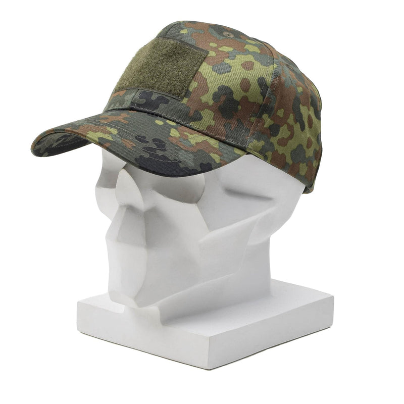 Leo Kohler Military Field Baseball Cap BW Flecktarn mimetico CAP CAPPETO VISTO