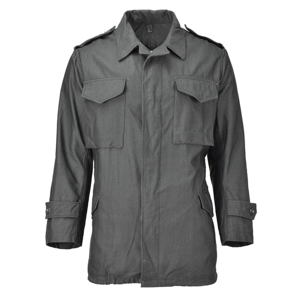 Autentico esercito greco M65 giacca sfodera l'uniforme da lavoro grigio surplus militare nuovo