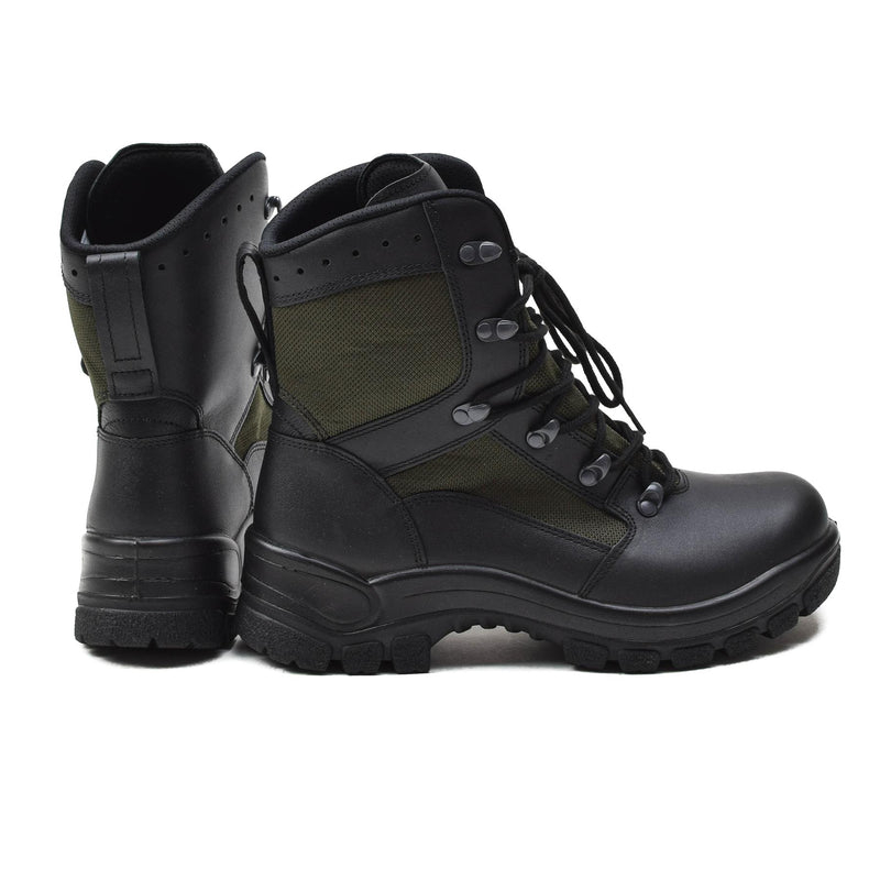Stivali da combattimento militare generico tedesco in pelle tessili calzature da campo tattico nuovo
