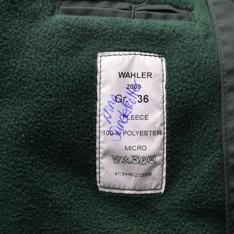 Guida di polizia tedesca autentica Goretex verde impermeabile BGS Parka Border Guard