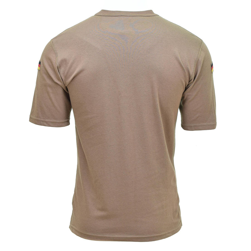Leo Kohler T-shirt militari Truppe dell'esercito uniforme strato di base in biancheria intima kaki