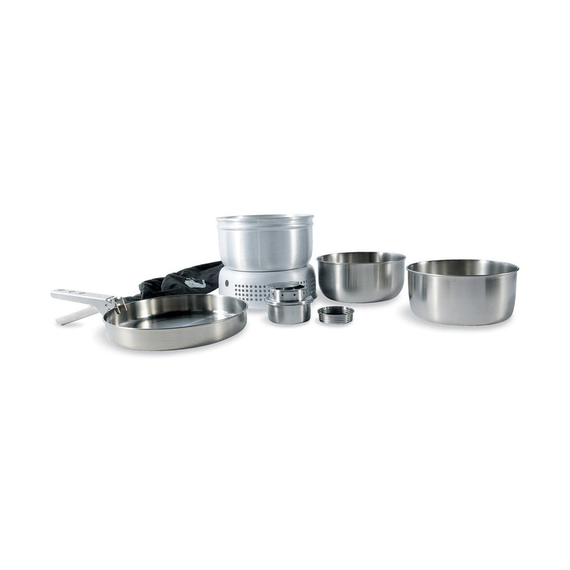 Tatonka da cottura da cucina da cucina set Burner in acciaio inossidabile Panna compatta esterna