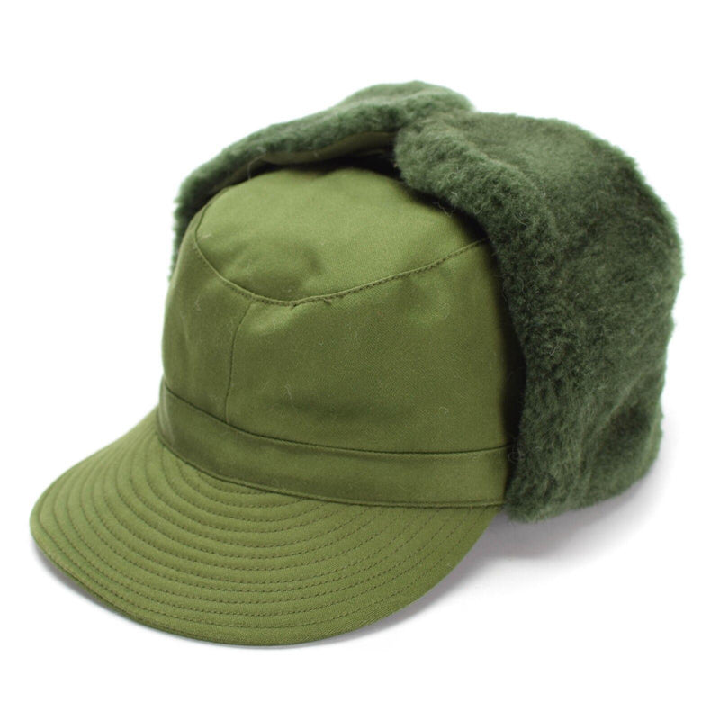 Originale svedese Svezia Army militare inverno verde m59 combattimento cappello da campo nuovo nuovo