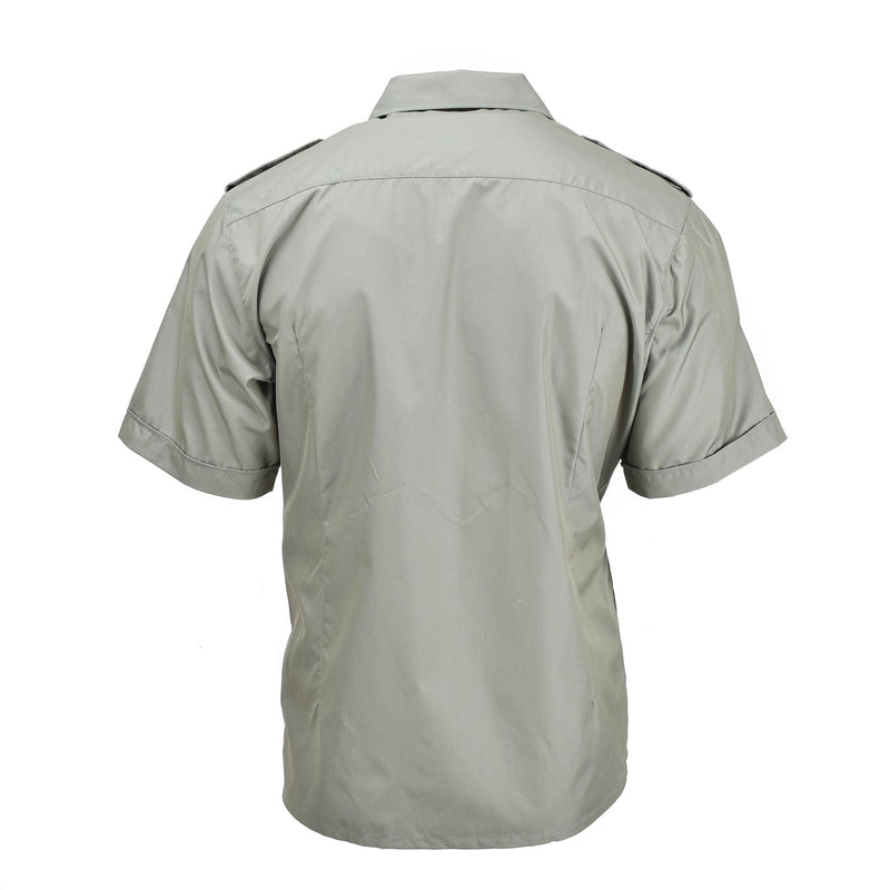 Shirt armata navi spagnoli marittimi marines a maniche corte oliva camicia formale nuova