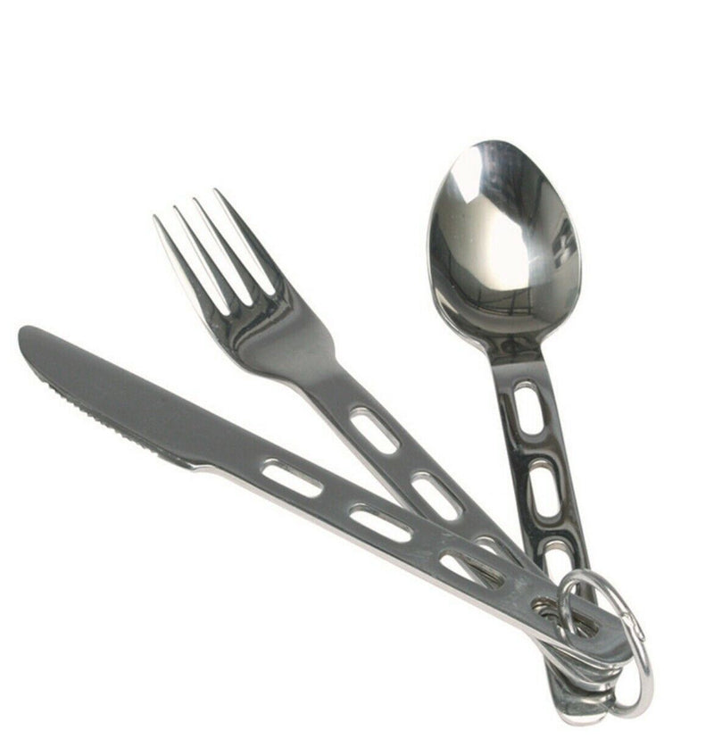 Set di posate in acciaio inossidabile da 3 pezzi per utensili da coltello cucchiaio forchea piatto piatto