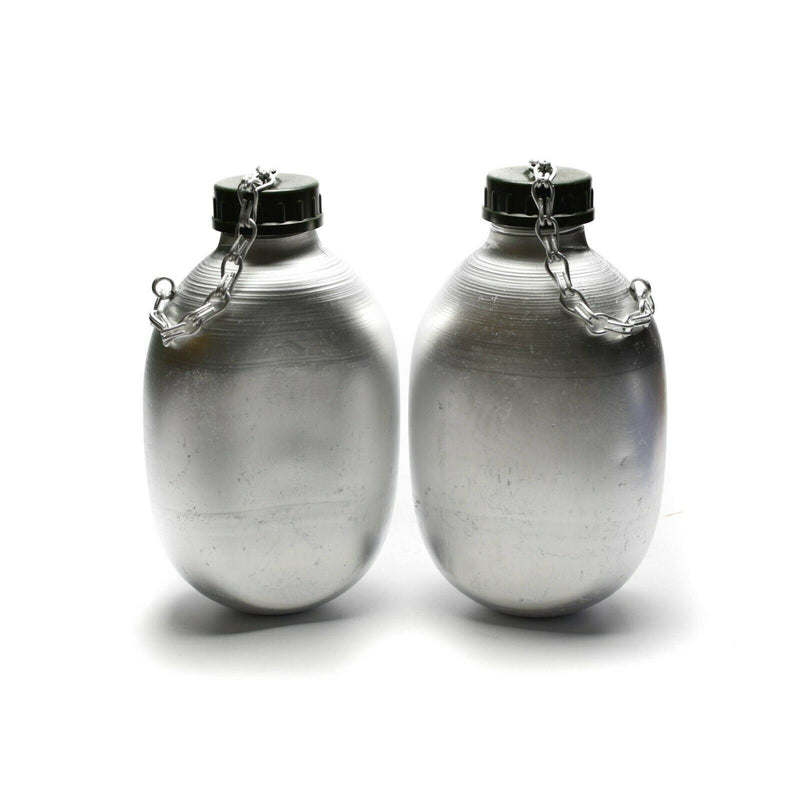 Original French Army Bere Bere Bottiglia d'acqua Mentata Canta di cotone OD NUOVO