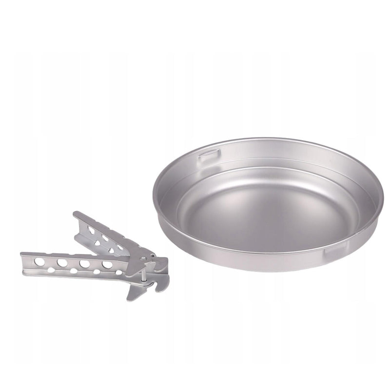 Mil-TEC Alluminio Cooking Stufo Set di pentole per escursioni Ciotola da campeggio compatto da campeggio