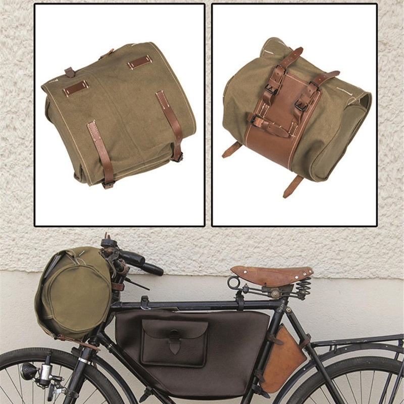 Oliva oliva da viaggio per cicli per cicli mil-tec originale dell'esercito svizzero