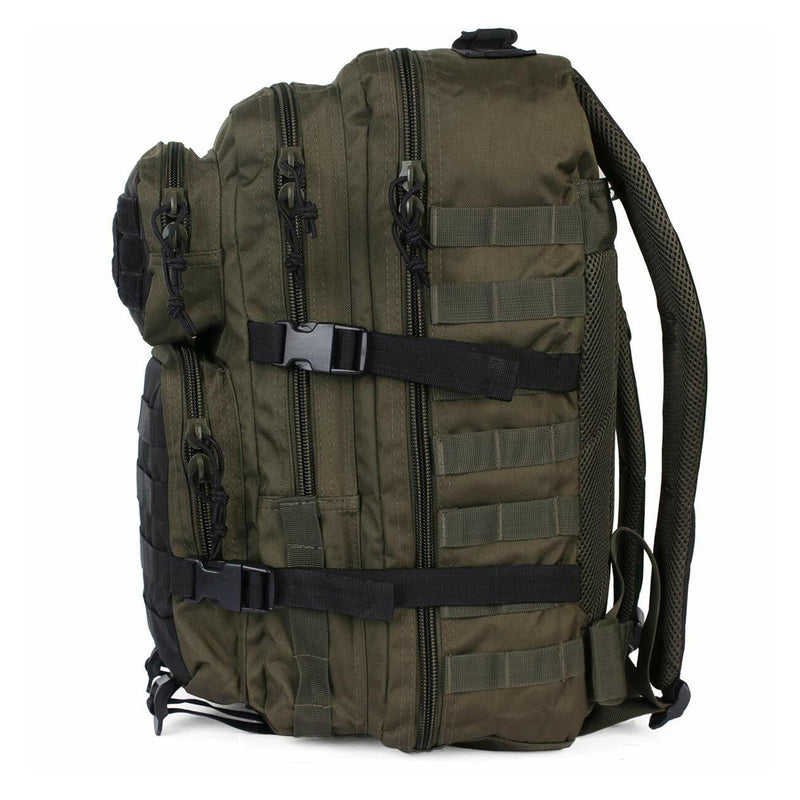 Mil-Tec U.S. Assault Ranger Trekking Zackpack Grande Daypack da campeggio Olive Black