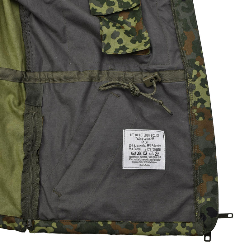Leo Kohler Army Flectarn Tactical Flectarn Camo Combat Zipped Field Regolable