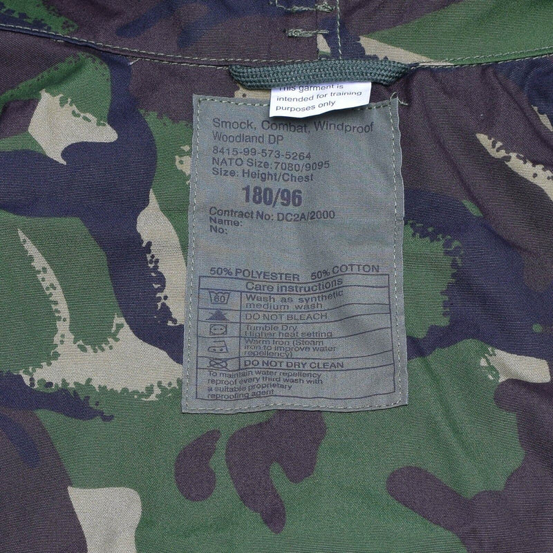Combatti militare dell'esercito britannico originale DPM Field Jacket Parka Smock Nuovo
