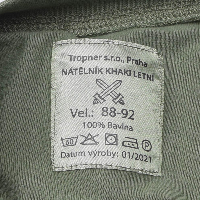 Maglietta Ceca Ceca Ceca Oliva Odo di biancheria bianche da fuoco First Field Shirt Nuova