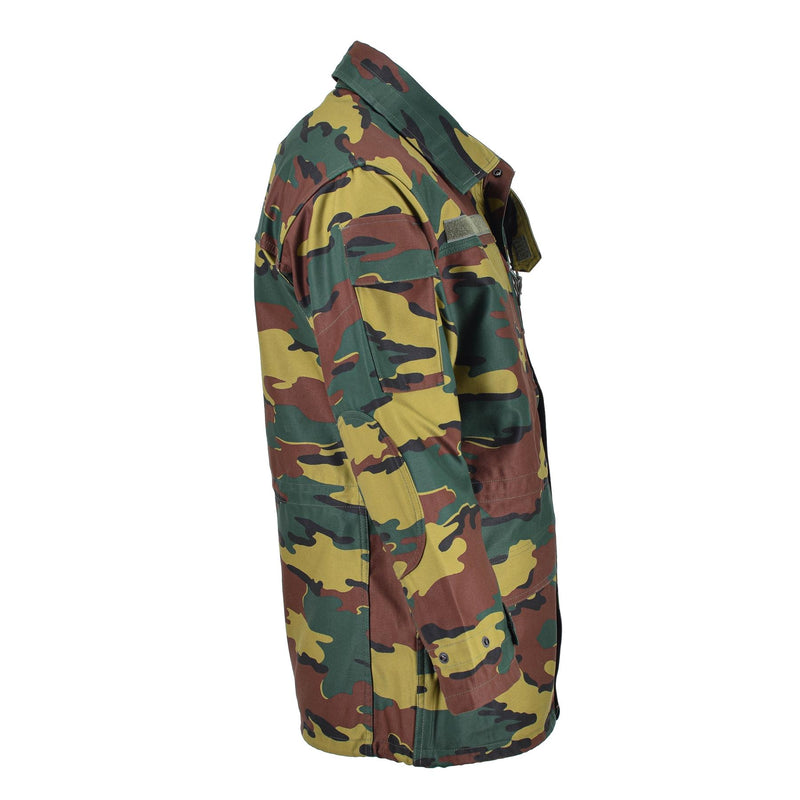 Giacca militare Belgium originale Truppe tattiche uniforme da campo Scaccola Seyntex