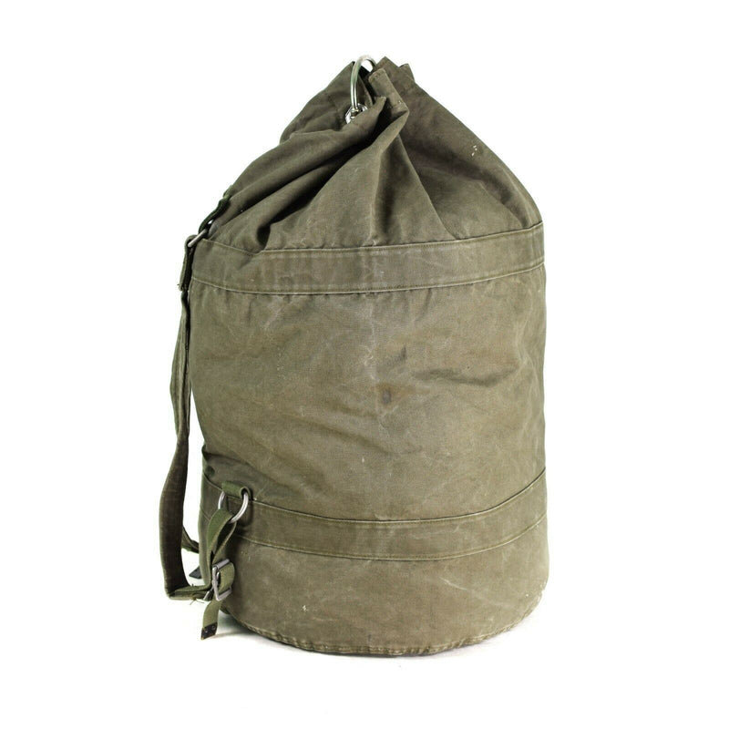 Guido sacco di mare dell'esercito tedesco BASSO DUFFEL W Spallini Grande zaino con blocco Large W