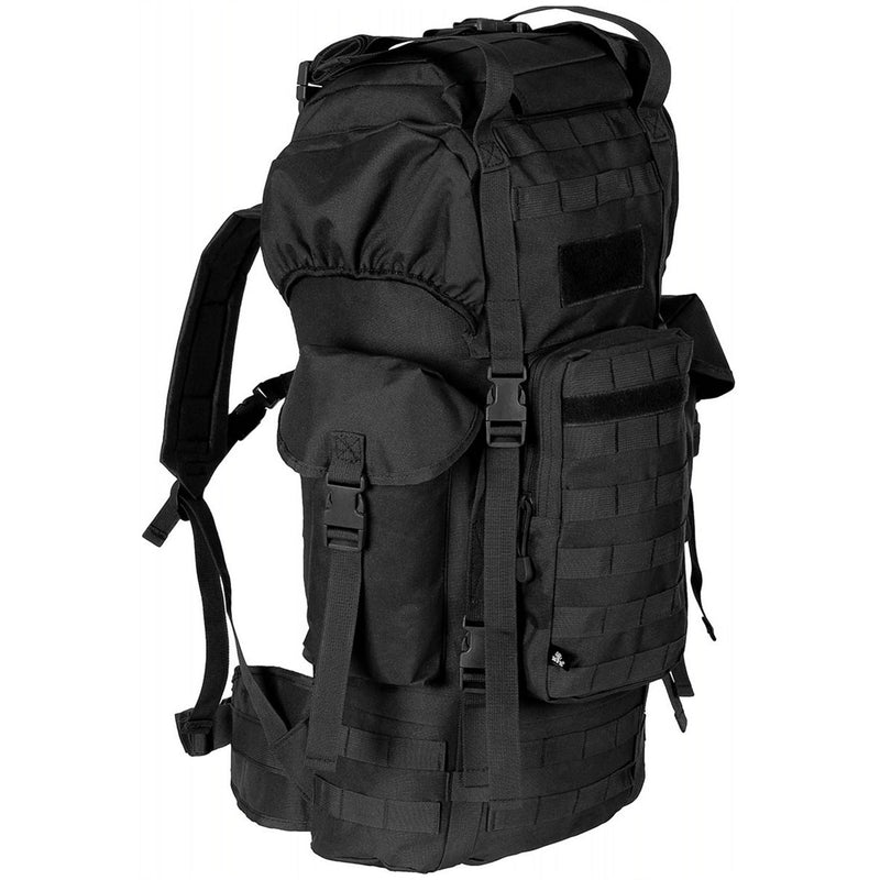 MFH Brand Army BW Combat Tactical MOLLE 65L BASSO DI ASSO DI ALLUMINO NUOVO