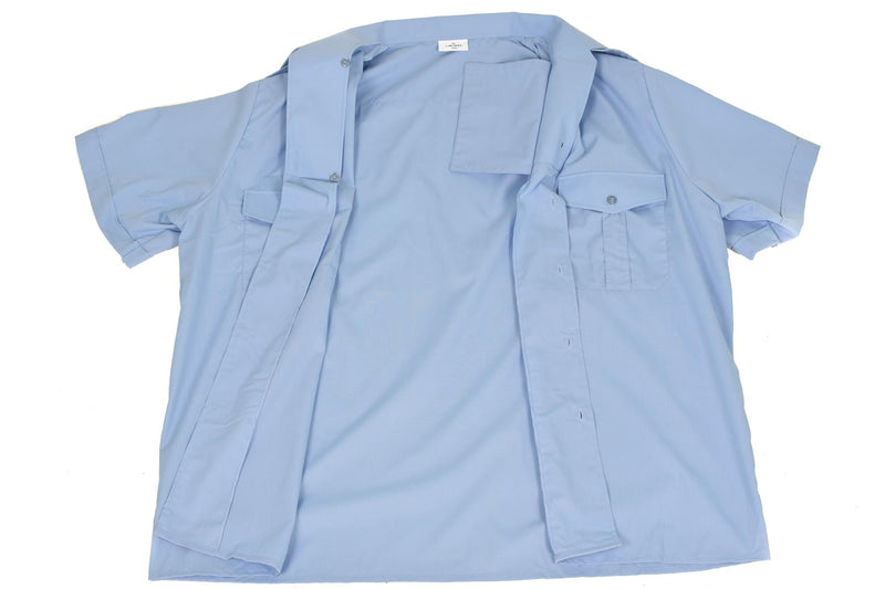 Genuina camicia a manica corta di polizia militare francese