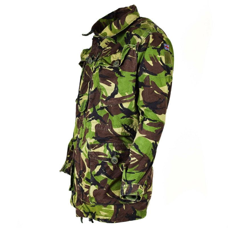 Combattimento militare dell'esercito britannico originale DPM Jungle Jacket Parka 95 SMOCK RIP STOP
