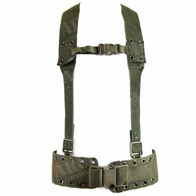 Sistema di piattaforma di cinghia dell'esercito tedesco originale 3 pezzi Cintura tattica IMBARAZIONE A TENUMENTI Y