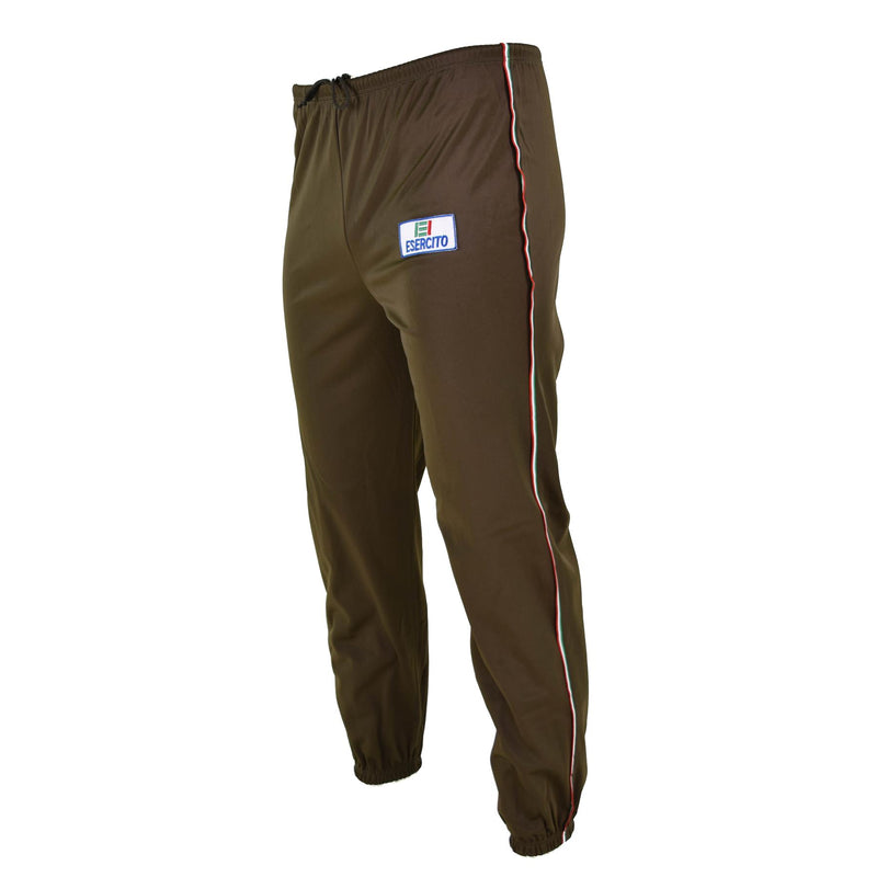 Truppe dell'esercito italiano originali Field Training Pantaloni in eccesso militare Nuovo