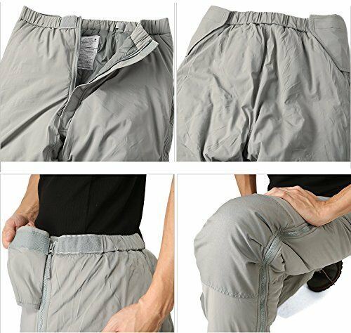 Pantaloni dell'esercito americano pantaloni termici grigio estremo freddo ecw gen iii softie Stati Uniti