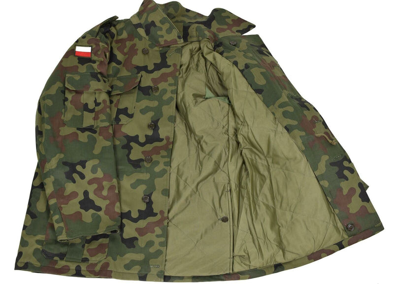 Arguino esercito polacco parka pantera camo camione militare combattimento bdu surplus nuovo