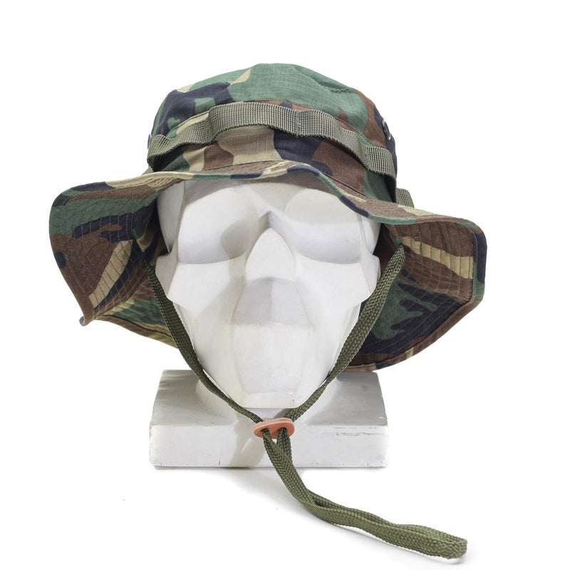 Mil-Tec Brand Military Style Woodland Lightweight Boonie Hat Cap Army Army