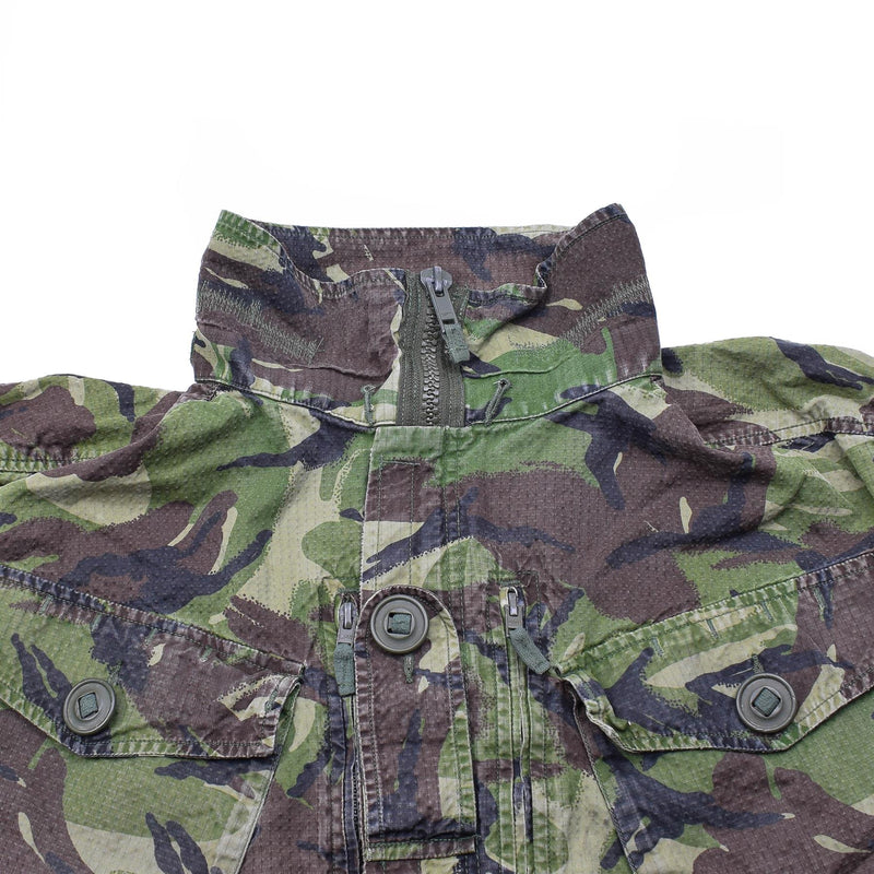 Combattimento militare dell'esercito britannico originale DPM Jungle Jacket Parka 95 SMOCK RIP STOP