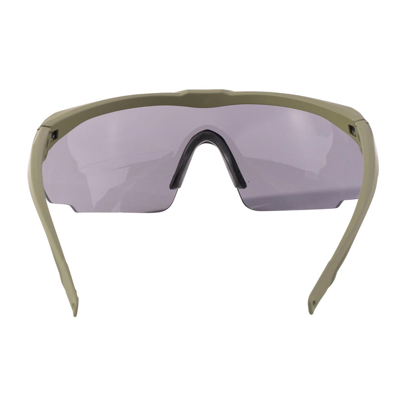 Swiss Eye Safety Liaters Anti-Fog UV Protection Angolo regolabile Goggles Olive