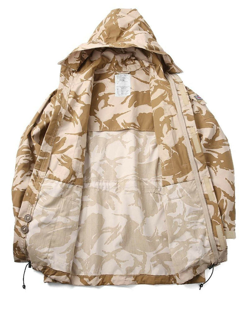Giacca del deserto di combattimento militare dell'esercito britannico originale Parka Smock Nuovo
