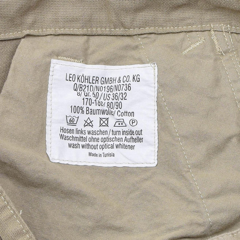 Leo Kohler Commando Pantaloni Speciali Forze Speciali BDU Pants Rinforzato Kaki