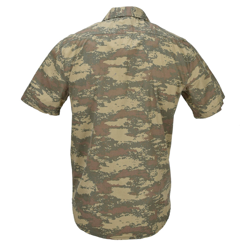 Camicie da campo dell'esercito turco originali durevoli RIPSTOP CAMO SHORTICA TATTICALE
