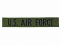 Surplus dell'esercito con stemmi sulla toppa sul petto dell'aeronautica militare americana originale