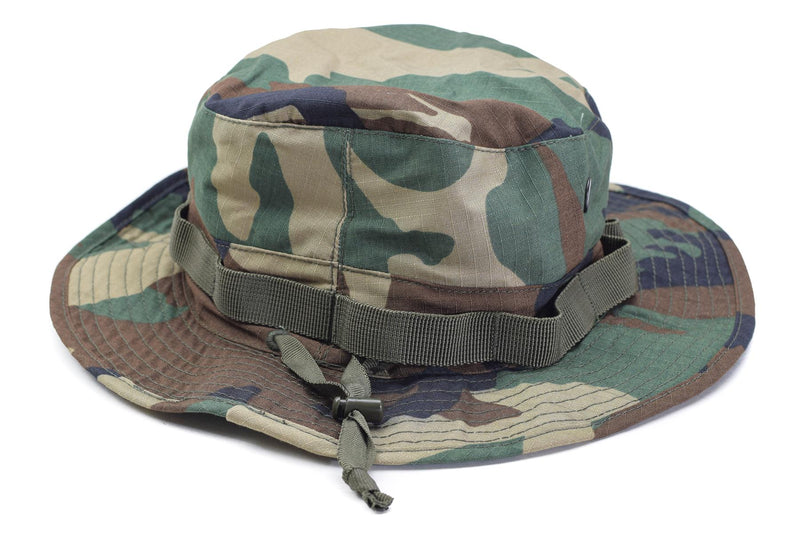 Mil-Tec Brand Military Style Woodland Lightweight Boonie Hat Cap Army Army