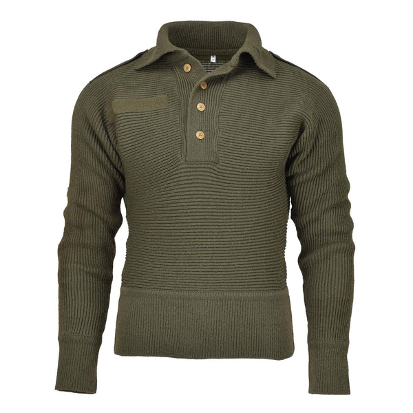 Pullover a costolette armato di gomiti rinforzati con maglioni armato originali originali