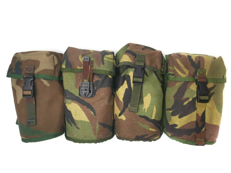 Genuino Canta della mensa dell'esercito olandese W e tazza in acciaio inossidabile Cap DPM Camo Molle