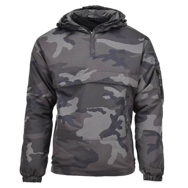 Giacca sportiva Mil-TEC ANORAK Lightweight CCE Night Camuflage Cappuccetto sportivo