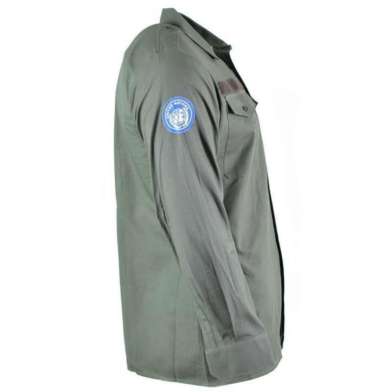 Guida camicia dell'esercito austriaco Od Olive Combatti Milit